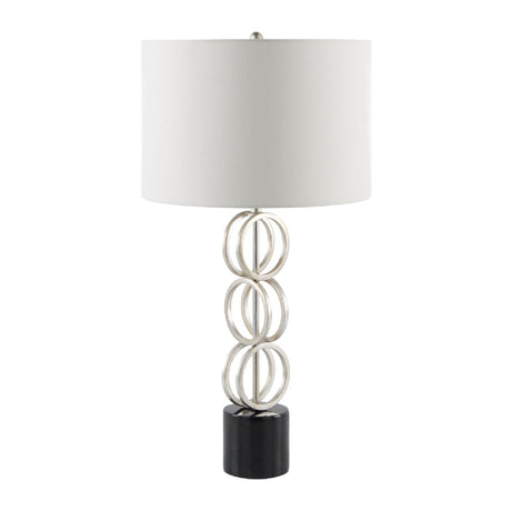 Modern European furniture - Metal Rings Accent Table Lamp - www.oroa.com