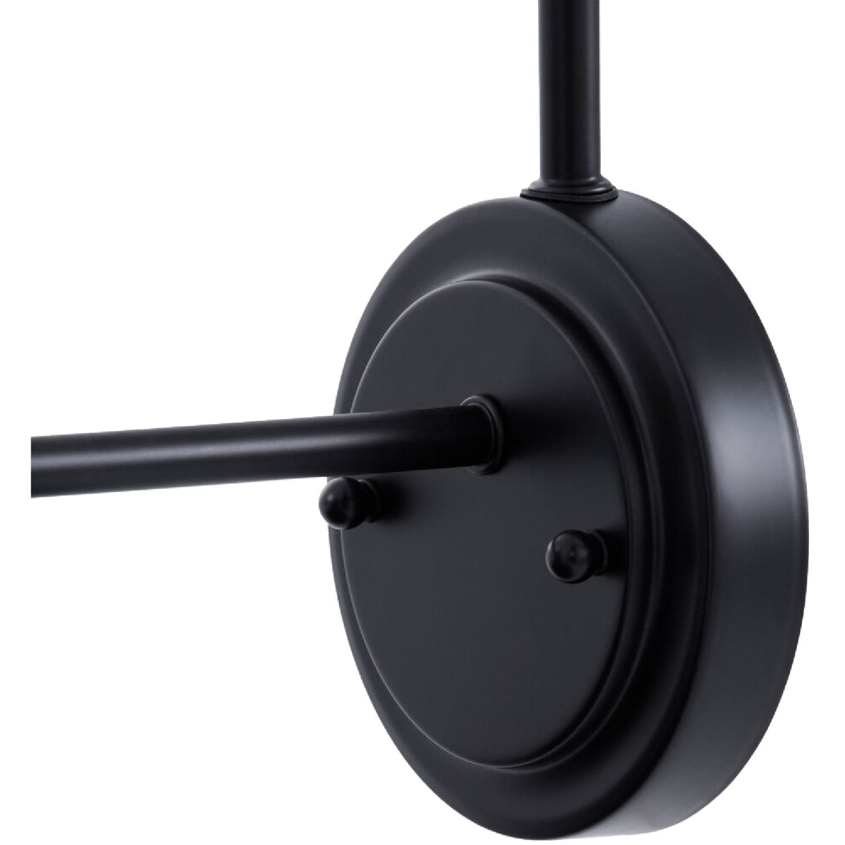   Modern European furniture - Black Metal Accent Wall Lamp - www.oroa.com | Oroa.com
