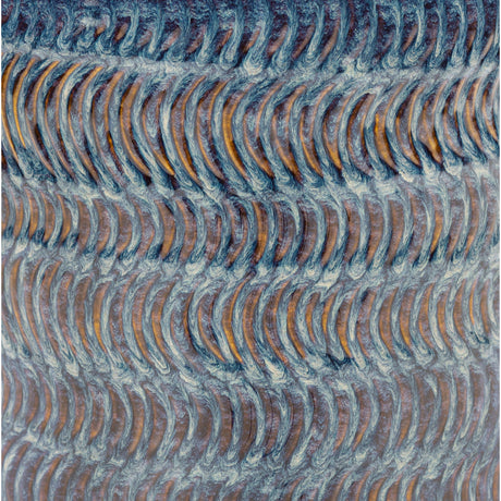 Modern European furniture - Blue Glazed Garden Stool - www.oroa.com