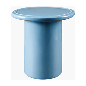   Blue Ceramic Outdoor Stool | Oroa.com