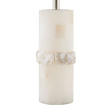 Modern European furniture - Cream Stone Accent Table Lamp - www.oroa.com