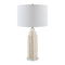 Modern European furniture - Burnished Cream Stone Table Lamp - www.oroa.com