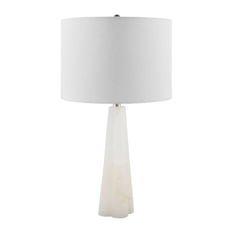 Modern European furniture - Cream Stone Accent Table Lamp - www.oroa.com