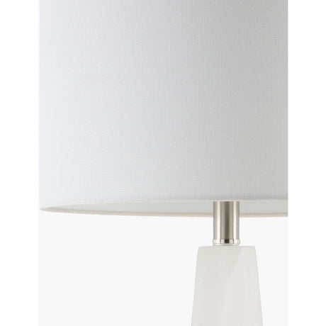 Modern European furniture - Cream Stone Accent Table Lamp - www.oroa.com