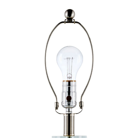 Modern European furniture - Burnished Cream Stone Table Lamp - www.oroa.com
