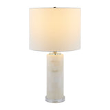 Modern European furniture - Burnished Cream Stone Table Lamp - www.oroa.com