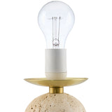 Modern European furniture - White Glass Globe Table Lamp - www.oroa.com
