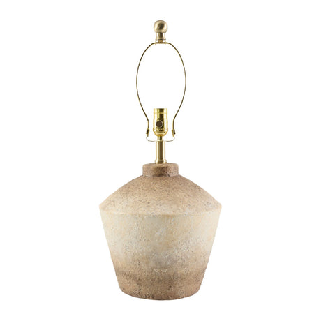 Modern European furniture - Ceramic Cream Linen Table Lamp - www.oroa.com