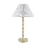 Modern European furniture - Pleated Linen Iron Table Lamp - www.oroa.com