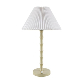 Modern European furniture - Pleated Linen Iron Table Lamp - www.oroa.com
