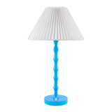 Modern European furniture - Pleated Linen Iron Table Lamp - www.oroa.com