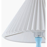 Modern European furniture - Pleated Linen Iron Table Lamp - www.oroa.com