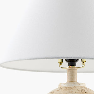   Modern European furniture - Cream Sphere Base Table Lamp - www.oroa.com | Oroa.com