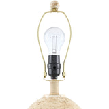 Modern European furniture - Cream Sphere Base Table Lamp - www.oroa.com