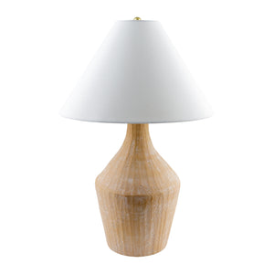   Glazed Beige Ceramic Table Lamp | Oroa.com