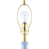 Modern European furniture - Fluted Glazed Ceramic Table Lamp - www.oroa.com