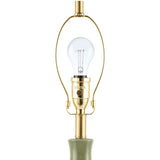 Modern European furniture - Fluted Glazed Ceramic Table Lamp - www.oroa.com