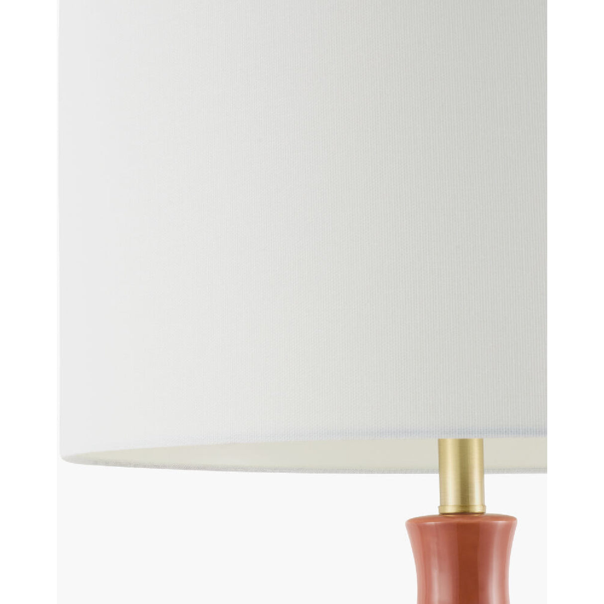   Fluted Glazed Ceramic Table Lamp | Oroa.com