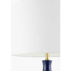   Fluted Glazed Ceramic Table Lamp | Oroa.com
