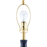 Modern European furniture - Fluted Glazed Ceramic Table Lamp - www.oroa.com