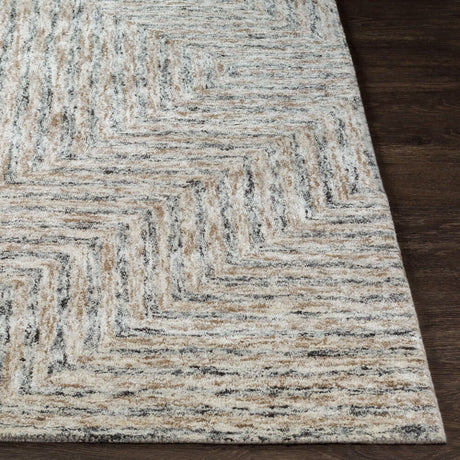 Modern furniture - Textured Wool Blend Square Carpet - www.oroa.com