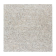 Modern furniture - Textured Wool Blend Square Carpet - www.oroa.com