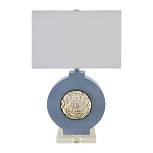   Shell Embellished Accent Table Lamp | Oroa.com