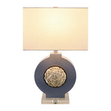 Modern European furniture - Shell Embellished Accent Table Lamp - www.oroa.com