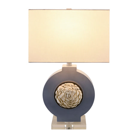 Modern European furniture - Shell Embellished Accent Table Lamp - www.oroa.com