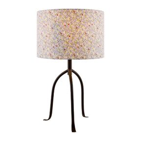 Modern European furniture - Floral Print Linen Table Lamp S - www.oroa.com
