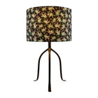 Modern European furniture - Floral Print Linen Table Lamp S - www.oroa.com