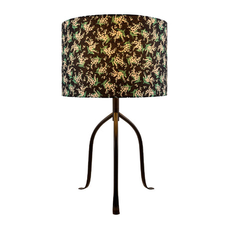 Modern European furniture - Floral Print Linen Table Lamp S - www.oroa.com