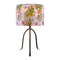 Modern European furniture - Floral Print Linen Table Lamp S - www.oroa.com