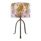 Modern European furniture - Floral Print Linen Table Lamp S - www.oroa.com