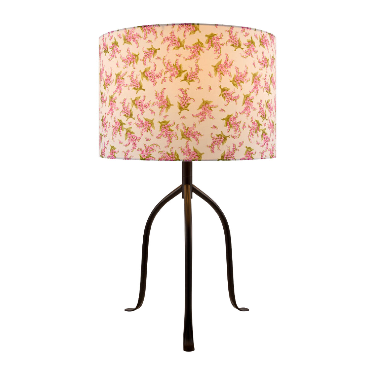   Floral Print Linen Table Lamp S | Oroa.com
