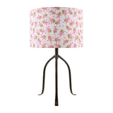 Modern European furniture - Floral Print Linen Table Lamp S - www.oroa.com
