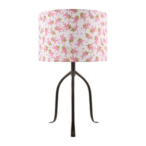   Floral Print Linen Table Lamp S | Oroa.com