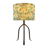 Modern European furniture - Floral Print Linen Table Lamp S - www.oroa.com