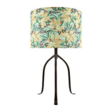 Modern European furniture - Floral Print Linen Table Lamp S - www.oroa.com