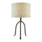 Modern European furniture - Floral Print Linen Table Lamp S - www.oroa.com