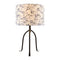 Modern European furniture - Floral Print Linen Table Lamp S - www.oroa.com