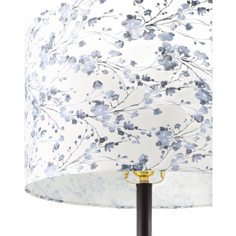Modern European furniture - Floral Print Linen Table Lamp S - www.oroa.com