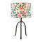 Modern European furniture - Floral Print Linen Table Lamp S - www.oroa.com