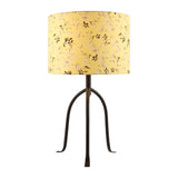 Modern European furniture - Floral Print Linen Table Lamp S - www.oroa.com