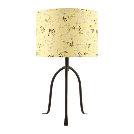Modern European furniture - Floral Print Linen Table Lamp S - www.oroa.com