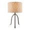 Modern European furniture - Floral Print Linen Table Lamp S - www.oroa.com