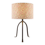 Modern European furniture - Floral Print Linen Table Lamp S - www.oroa.com