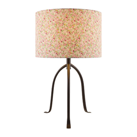 Modern European furniture - Floral Print Linen Table Lamp S - www.oroa.com
