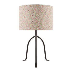   Floral Print Linen Table Lamp S | Oroa.com