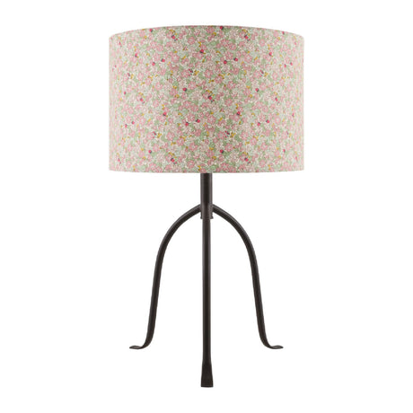 Modern European furniture - Floral Print Linen Table Lamp S - www.oroa.com